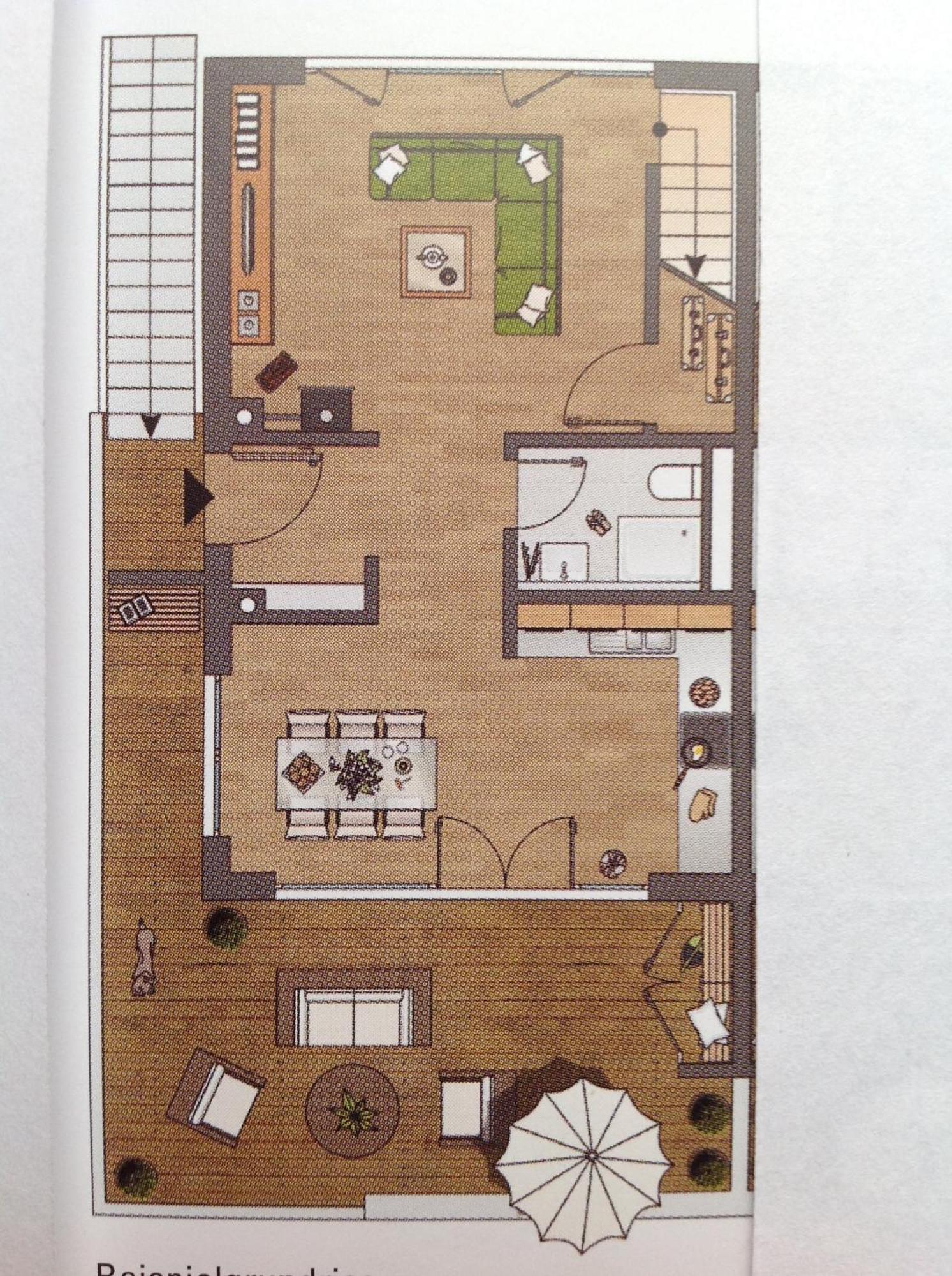 אולפניץ Ferienwohnung Quarterdeck מראה חיצוני תמונה